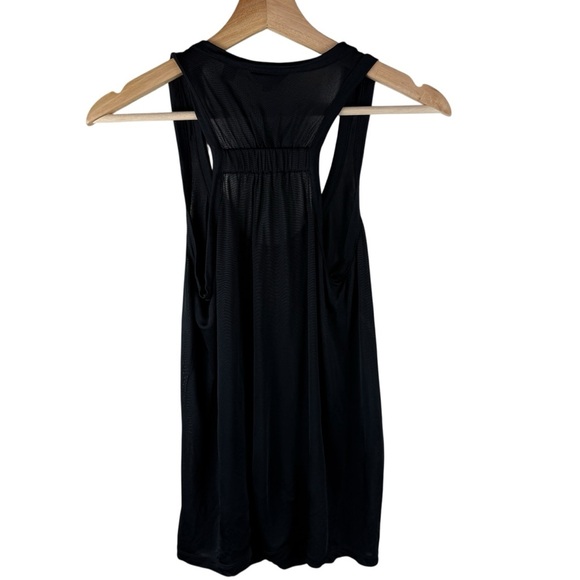 Ted Baker London black Skylon racer back tank top Size 2 - Picture 3 of 9
